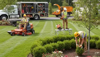 Allen, TX landscaping services with sod installation, plantings, and bed design for homes and businesses