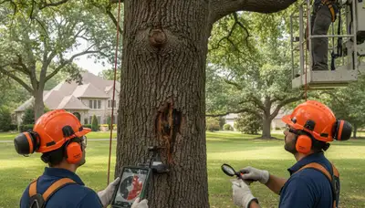 Tree disease treatment service in Allen, TX for healthier trees on local residential properties