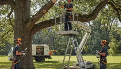 Tree disease treatment in Allen, TX by Arbor Tree Care for healthier residential trees