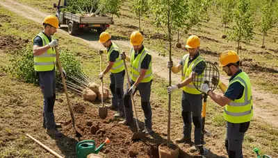 Tree planting service in Allen, TX for healthy, long-lasting growth