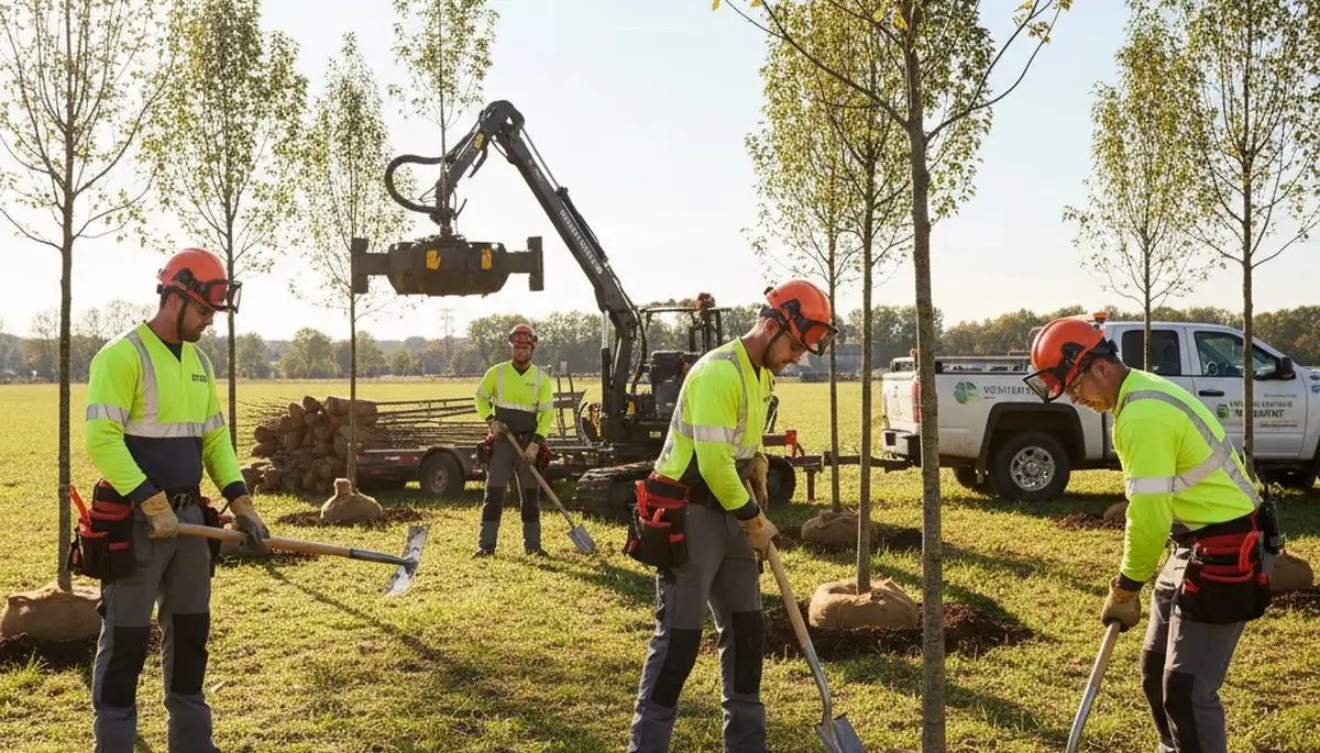 Tree planting service in Allen, TX for healthy, long-lasting growth